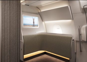 Qantas A350-1000 kabin konseptini tanıttı