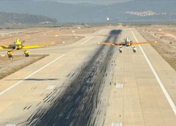 Türk hava araçları Yunanistan’da iş başında