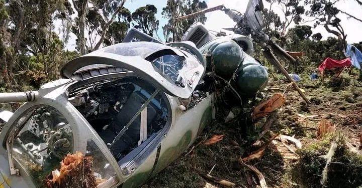 Kenya’da askeri helikopter kazası: 8 kişi hayatını kaybetti