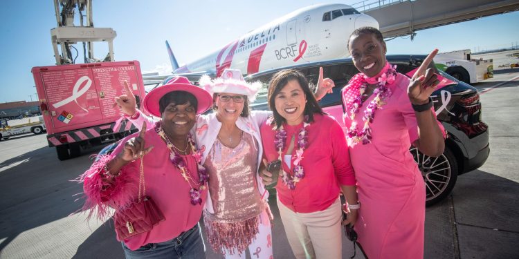 Delta’dan meme kanseri için özel uçuş