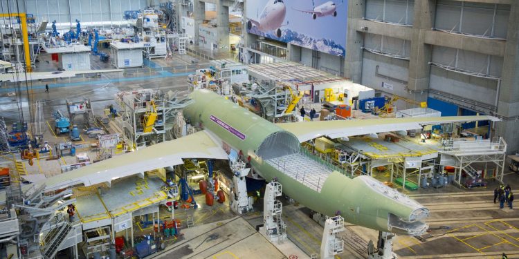 Airbus, 2026’da ayda 10 adet A350 üretecek