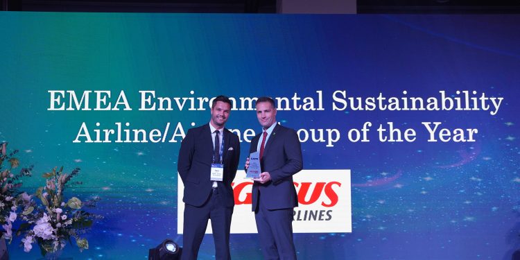 Pegasus’a çevresel sürdürülebilirlik ödülü