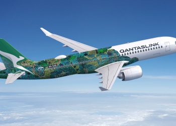 Qantas’tan ilk A220’ye Aborijin boyaması