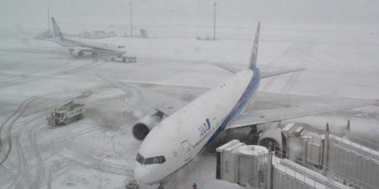 JAL ve ANA’nın Haneda uçuşlarına kar engeli!