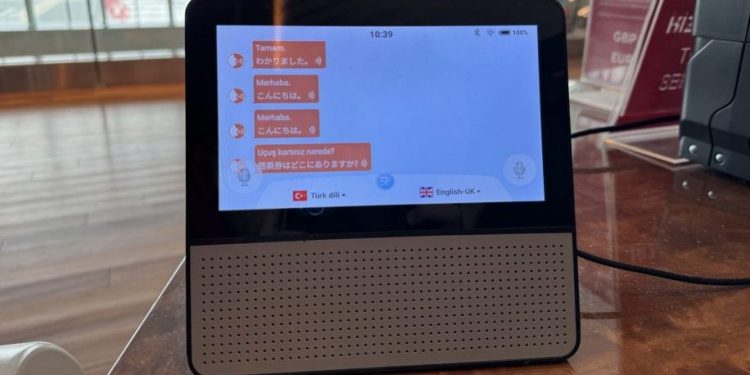 THY’den 52 dili destekleyen çeviri cihazı adımı