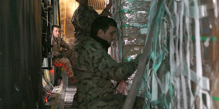 5 ülkenin katılımıyla Gazze’ye havadan yardım