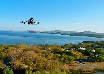 EHang Latin Amerika’da ilk uçuşunu yaptı