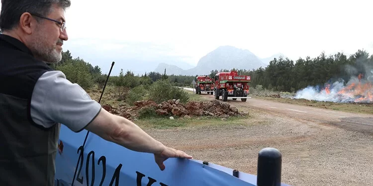 Bakan Yumaklı açıkladı: Ormanları 144 hava aracı koruyor