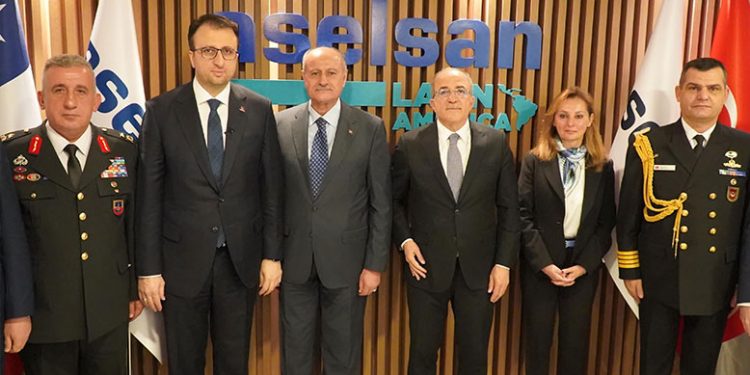 ASELSAN, Latin Amerika’daki Santiago ofisini açtı