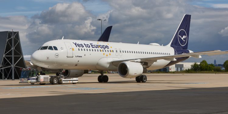 Lufthansa uçakları “Yes to Europe” boyaması ile uçacak