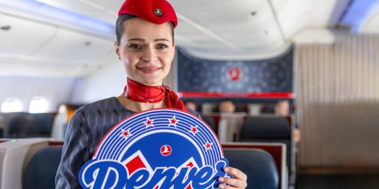 THY Denver’a ilk uçuşunu gerçekleştirdi