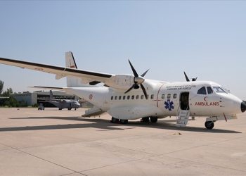 Hava Kuvvetleri Komutanlığının gökyüzündeki hastaneleri 7/24 nöbette