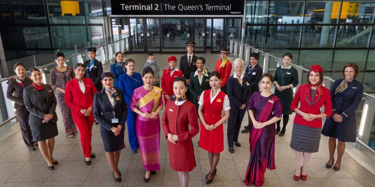 Star Alliance Heathrow Terminal 2’de 10’ncu yılını kutladı