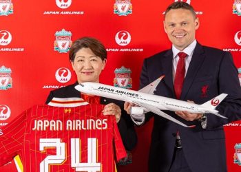 Liverpool ve Japan Airlines’tan ortaklık
