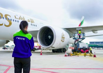 Emirates Changi’den SAF’lı uçtu