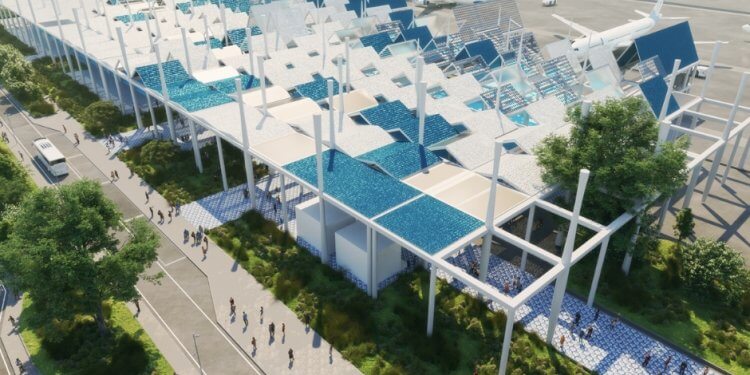 Yenilenen havalimanı bu ay açılıyor