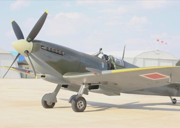 İngiliz savaş uçağı Eskişehir’deki müze envanterine alındı