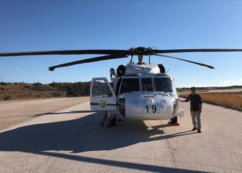 Türkiye’nin Yunanistan’a gönderdiği hava araçları göreve başladı