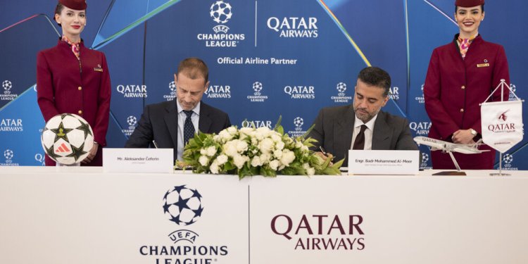 Qatar Airways, UEFA Şampiyonlar Ligi’ne kanat açtı