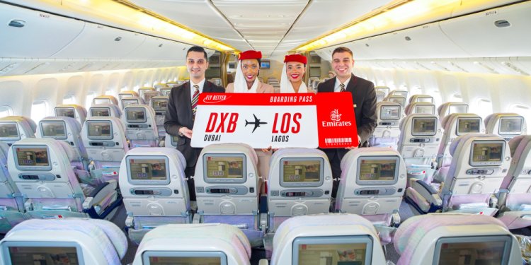 Emirates, Lagos seferlerine başladı