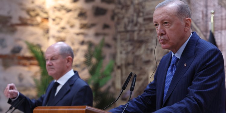 Erdoğan-Scholz zirvesine Alman basınından Eurofighter yorumu