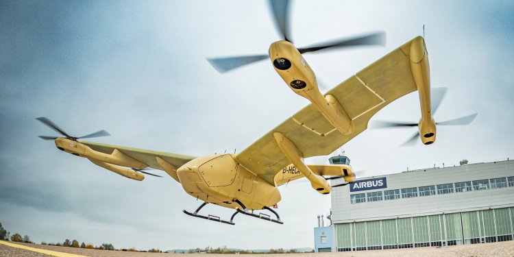 Airbus’ın elektrikli hava taksisi ilk uçuşunu yaptı