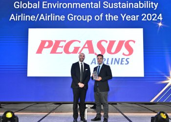 Pegasus’a yılın “çevresel sürdürülebilirlik havayolu” ödülü