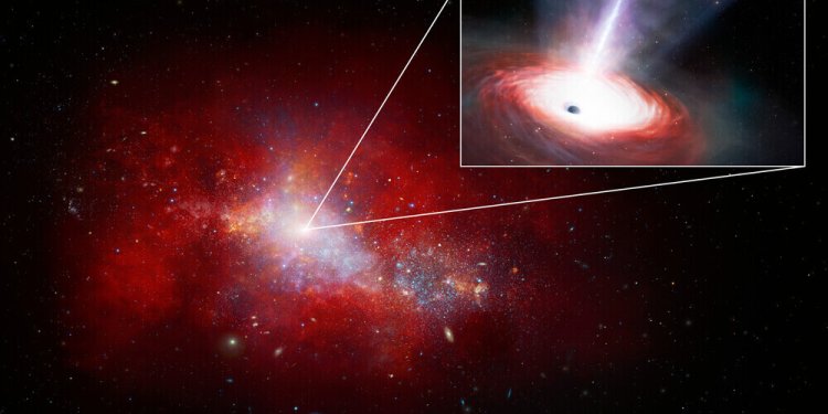 “En hızlı beslenen” kara delik keşfedildi