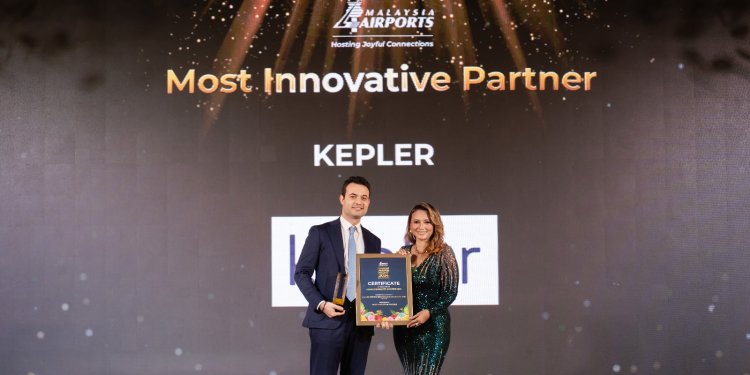 Kepler’e Malezya’dan ‘En Yenilikçi İşletme’ ödülü