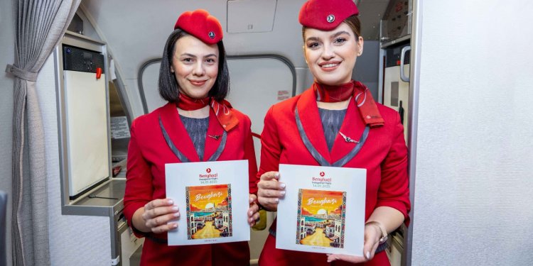 THY, Bingazi uçuşlarına 10 yıl sonra yeniden başladı