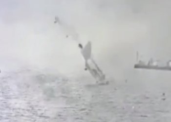 ABD Donanması’na ait EA-18G Growler savaş uçağı düştü