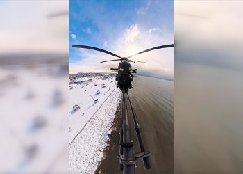 ATAK helikopterinden nefes kesen görüntüler