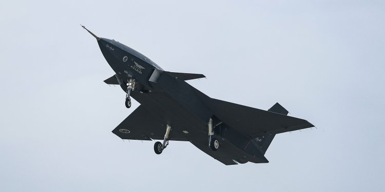 Bayraktar KIZILELMA engaged afterburner