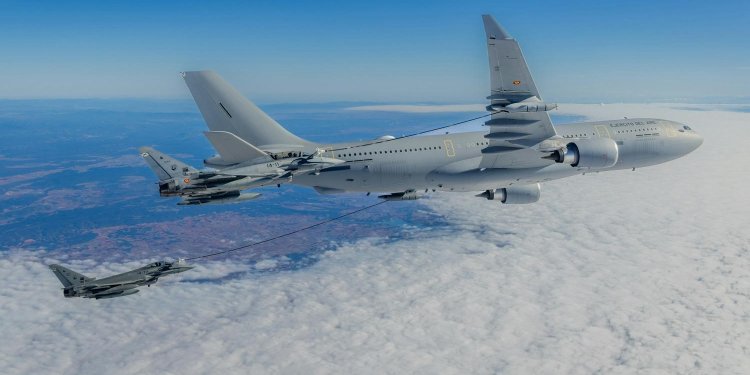 İspanya’nın ilk Airbus A330 MRTT uçağı hizmete girdi