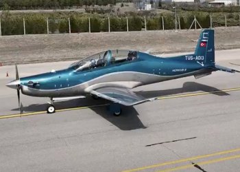 HÜRKUŞ II, yeni boyasıyla gökyüzünde