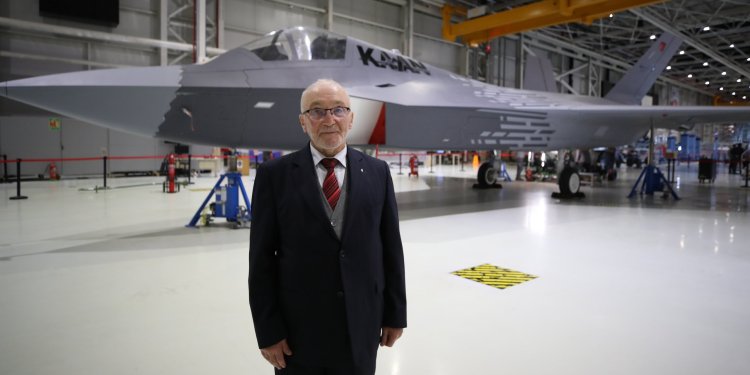 “KAAN” bağışçısı İsmet Bilgin TUSAŞ’ta ağırlandı