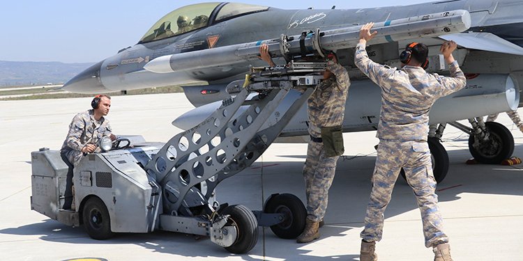 F-16’lar Merzifon’da göreve hazır tutuluyor