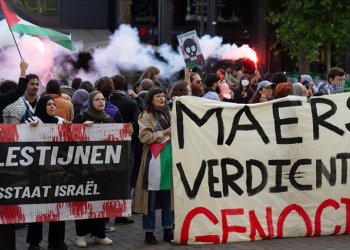 İsrail&#8217;de üretilen F-35 parçalarını taşıyan gemi protesto edildi