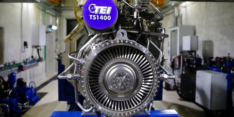 Ülkemizin ilk turboşaft motoru: TEI-TS1400