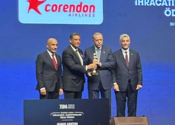 Corendon, ihracat şampiyonları arasında