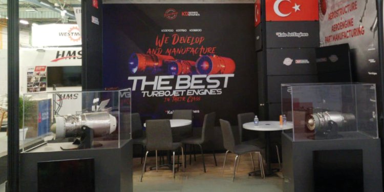 Kale Havacılık’ın jet motorları Paris’te sergileniyor