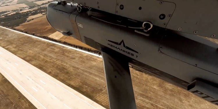 AKINCI, KEMANKEŞ ile hava hedefini vurdu