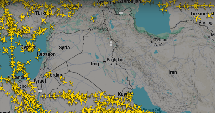 Ürdün, bölgedeki gerilim nedeniyle hava sahasını kapattı