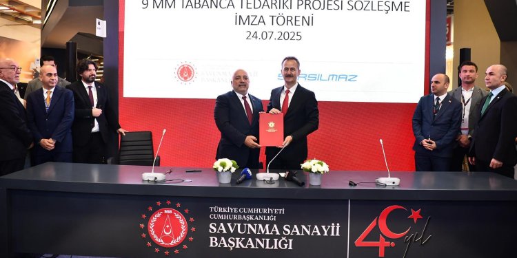 Emniyet ve Jandarma’nın tabancaları Sarsılmaz’dan