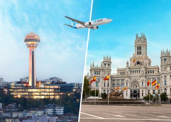 AJet’ten 99 euroya Madrid ve Barselona bileti