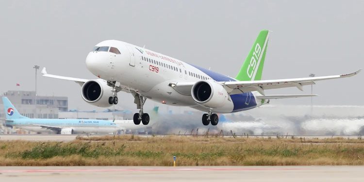 Çin’in C919’u Dubai Airshow’da sahne alacak