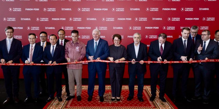 THY uçuş ağını genişletti: Punom Pen, 132. ülke oldu