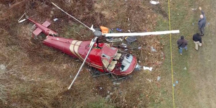 ABD’de iki helikopter havada çarpıştı: 1 ölü, 1 yaralı