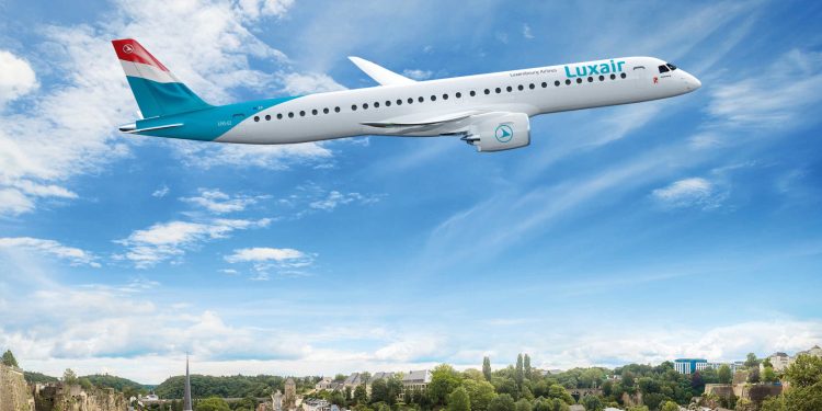 Luxair 10 yıl sonra Embraer’e döndü: İlk E195-E2 teslim aldı