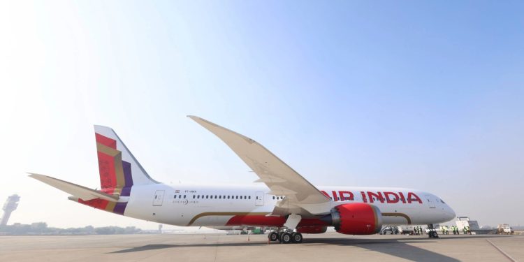 Kaza sonrası ilk 787-9 Air India filosunda